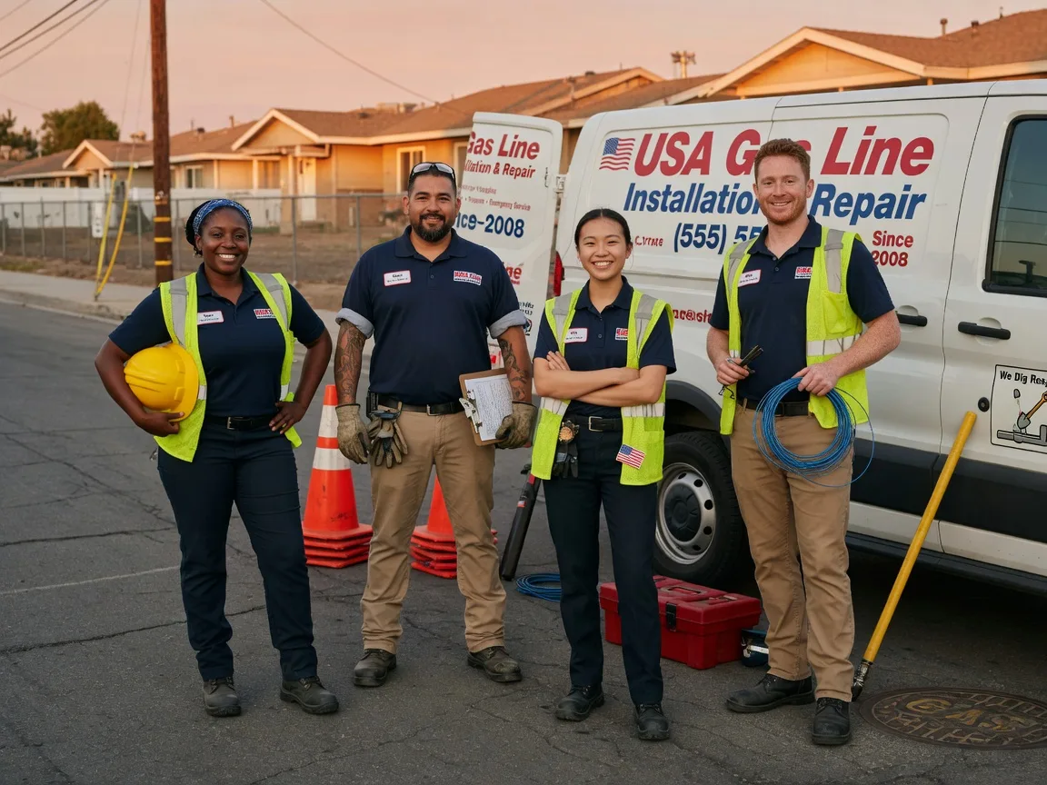 Gas Line Installation company in Englishtown, NJ
